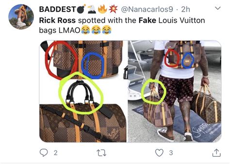 rick ross fake lv bags|rick ross net worth $100 million.